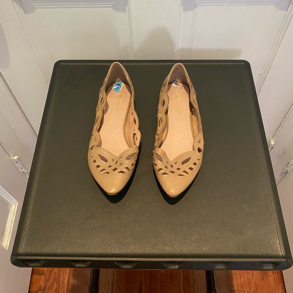 Restricted Nude Flats — Never Worn!